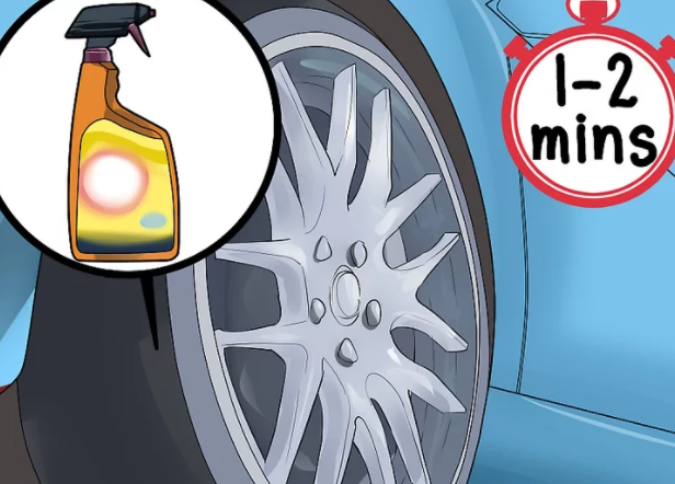 تمیز کردن لاستیک خودرو