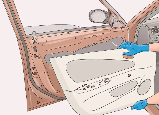 تعویض پنل درب خودرو