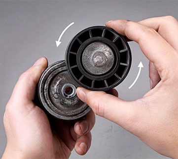 ساییدگی یاتاقان پولی