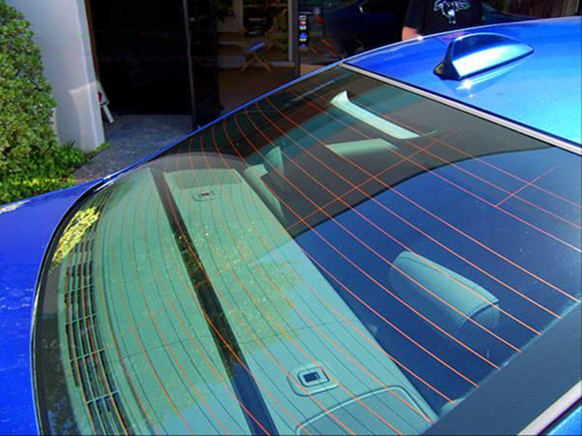 کارنکردن المنت گرمکن شیشه عقب