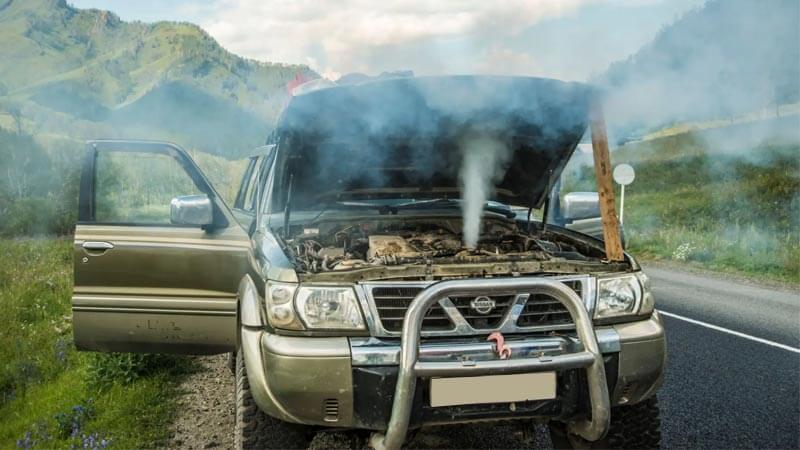 جوش آوردن موتور خودرو