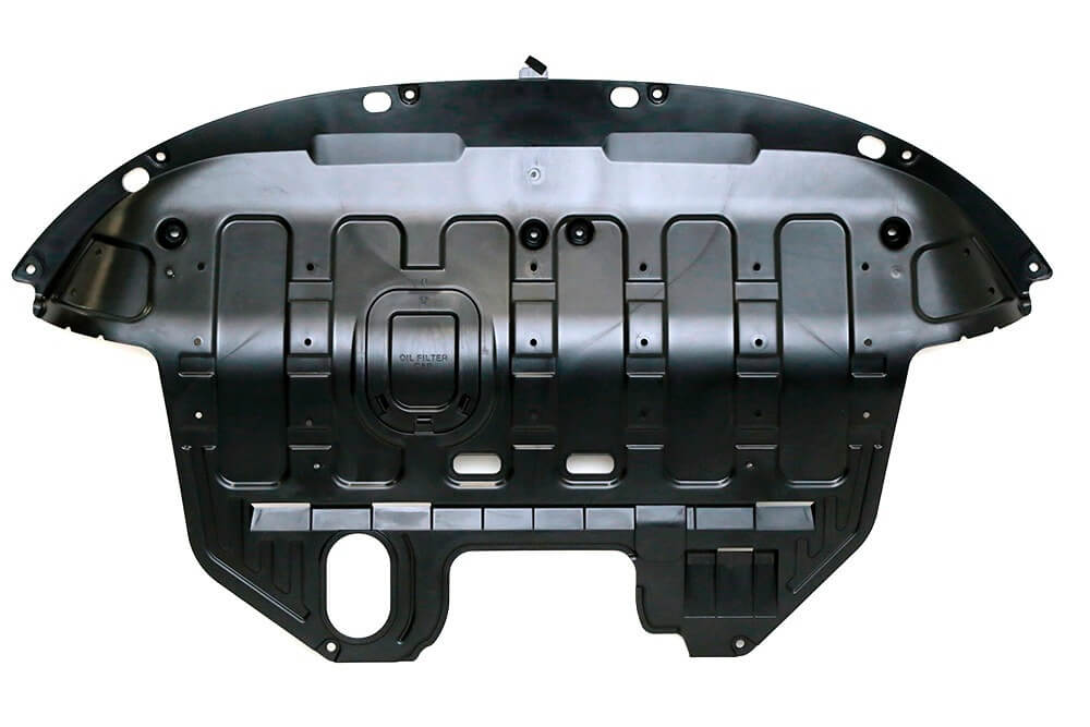 نصب کاور موتور در قسمت زیرین آن